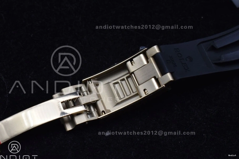 on 1:1 ARF VR3235 Strap Yacht-Master (Gain Oysterflex Weight) 226658 Best Edition 0310